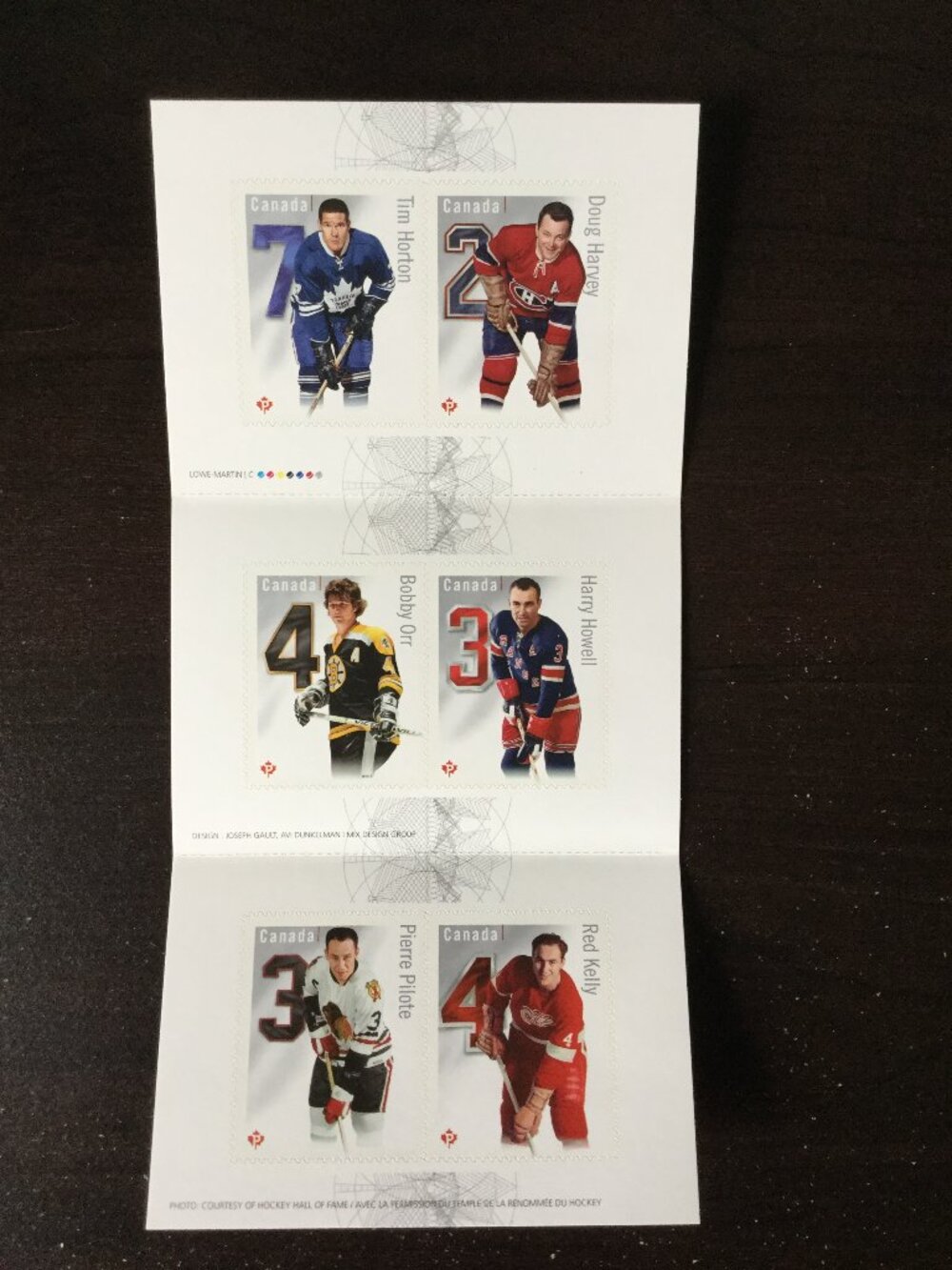 Canadian Hockey Players Commemorative Stamps Bundle - Picture 9 of 11